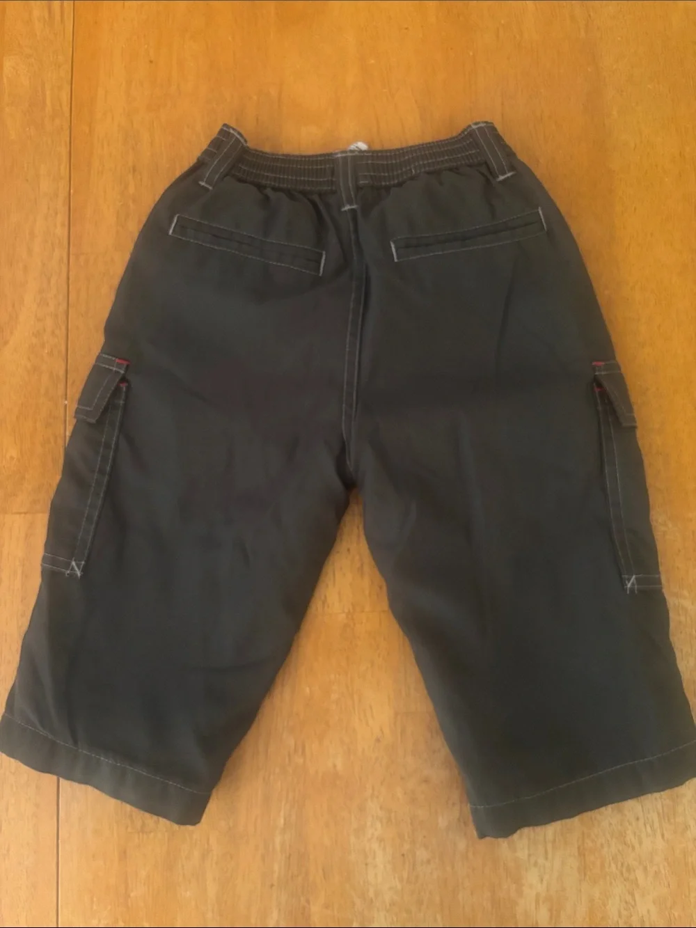 Vintage Baby GAP Dark Gray Cargo lined Pants 12-18 mo
